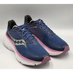 Saucony Women's S10936-106 Guide 17 Navy/ Orchid Running Shoes Sneakers Size 12
